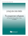 W. R. S., Tu pauperum refugium TTBB a Cappella Stimme