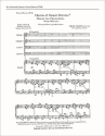 Csar Franck, Rebecca: Chorus of Camel Drivers TTBB and Piano Stimme