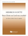 Heinrich Schtz, The Seven Last Words TTBB a Cappella Stimme