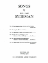 William Sydeman, Four Japanese Songs Soprano/High Voice, Two Violins Partitur + Stimmen