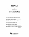 William Sydeman, Three Songs on Elizabethan Texts High Voice and Flute Buch