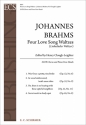 Johannes Brahms, Four Love Song Waltzes, Op.52/6,9,11 & Op.65/8 SATB, Piano Four-Hands Stimme