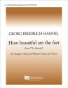 Georg Friedrich Hndel, Messiah: How Beautiful are the Feet Two-Part Treble Voices [SA], Keyboard [Organ or Piano] Stimme