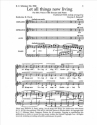 Let All Things Now Living SSA, Descant and Piano Stimme