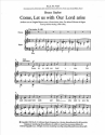 Bruce Saylor, Come, Let Us with Our Lord Arise SATB and Organ Stimme