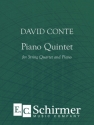 David Conte, Piano Quintet Piano and String Quartet Partitur + Stimmen