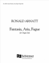 Ronald Arnatt, Fantasie, Aria and Fugue Orgel Buch
