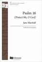 Jane Marshall, Psalm 16 SATB Stimme