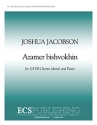 Azamer Bishvokhin SATB divisi and Piano Stimme