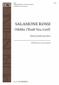 Salamone Rossi, Odekha SSATBB Stimme