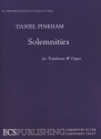 Daniel Pinkham, Solemnities Trombone and Organ Partitur + Stimmen