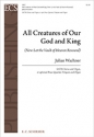 Julian Wachner, All Creatures of Our God and King SATB, Brass Quintet and Timpani Chorpartitur