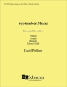 Daniel Pinkham, September Music Flute and Horn Partitur + Stimmen