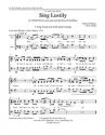 Daniel Pinkham, Sing Lustily SAB a Cappella, Opt. Keyboard doubling Stimme