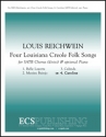 Louis Reichwein, 4 Louisiana Creole Folk Songs: No. 4. Caroline SATB, opt. Piano Stimme