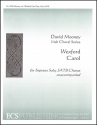 Wexford Carol Soprano Solo and SATB Stimme