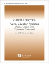 Gabor Lehotka, Veni, Creator Spiritus SATB and Organ Stimme
