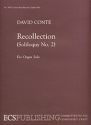 David Conte, Recollection Orgel Buch
