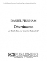 Daniel Pinkham, Divertimento Double Bass and Organ [or Harpsichord] Buch