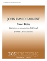 John David Earnest, Sweet Betsy SATB and Piano Stimme