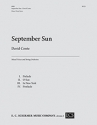 David Conte, September Sun SATB divisi, Orchestra or Piano Chorpartitur