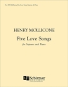 Henry Mollicone, Five Love Songs Soprano/High Voice and Piano Buch