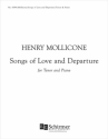 Henry Mollicone, Songs of Love and Departure Tenor/High Voice and Piano Buch