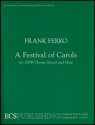 Frank Ferko, A Festival of Carols SATB, Harp Chorpartitur