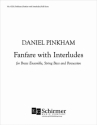 Daniel Pinkham, Fanfare with Interludes  Partitur