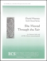 She Moved Through the Fair Soprano Solo and SATB Stimme