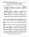 Thomas Fielding, Creator of the Stars of Night SATB, Flute obbl and String Quartet Chorpartitur