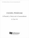 Daniel Pinkham, A Flourish Vision and A Commandment Orgel Buch