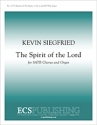 Kevin Siegfried, The Spirit of the Lord SATB and Organ Stimme