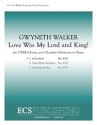 Gwyneth Walker, Love Was My Lord and King!: No. 1. A Sentinel TTBB Chamber Orchestra or Piano Stimme