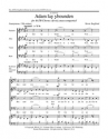 Kevin Siegfried, Adam lay ybounden SATB divisi Stimme