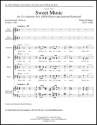Daniel Pinkham, Sweet Music Two Soprano Soli, SATB, Opt. Piano or Organ Stimme