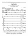 Leo Nestor, Sing Lullaby Tenor or Soprano Solo, SATB and Organ Partitur
