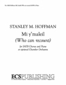 Stanley M. Hoffman, Mi y'maleil SATB, Piano or Chamber Orchestra Stimme