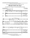 Daniel Pinkham, Break Forth into Joy! SATB, Trumpet in C and optional Keyboard doubling Stimme