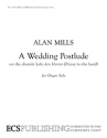 Alan Mills, A Wedding Postlude Orgel Buch