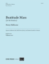Henry Mollicone, Beatitude Mass SB soli, SATB, Piano or Chamber Ensemble or Orchestra Klavierauszug