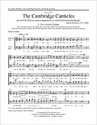 Daniel Pinkham, The Cambridge Canticles SATB, opt. Keyboard [Organ or Piano] doubling Stimme