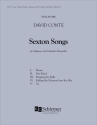 David Conte, Sexton Songs Soprano/High Voice and Piano or opt. Chamber Ensemble Partitur