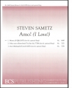 Steven Sametz, Amo!: 1. Munus SATB, opt Harp or Chamber Orch Stimme