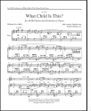 What Child is This? SATB, Orchestra Chorpartitur