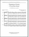Mikhail Glinka, Poputnaya Pesnia SATB and Piano Stimme