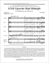 Paul Gibson, It Fell Upon the High Midnight SATB, Cello Stimme