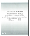 Together in Song: No. 1 Hear the Trumpet Sound SATB, Brass Quintet, Percussion and Piano Stimme