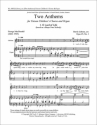 Two Anthems Unison Voices [Children] and Organ Stimme