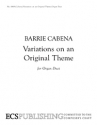 Barrie Cabena, Variations on an Original Theme Organ, 4 Hands Buch